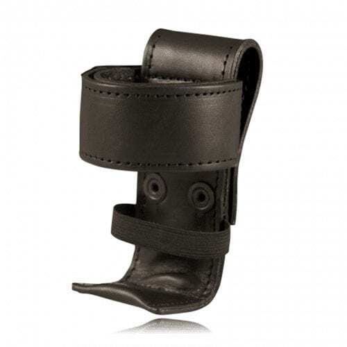 Boston Leather Deluxe Adjustable Radio Holder 4" - Tactical & Duty Gear